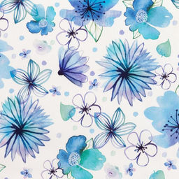 Дорожка Этель Незабудки 30*70 см, 100% хлопок, саржа 190 г/м2  фото 3