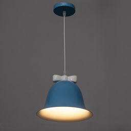 Светильник «Микки» Е27 40 Вт голубой белый 23×23×19-119 см BayerLux