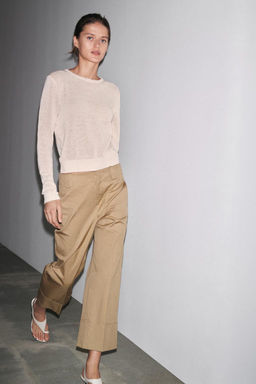 ZW COLLECTION CHINO TROUSERS - Zara фото 3