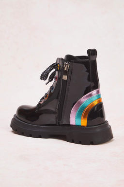 Siyah Fermuarl? ve Bagc?kl? Kucuk K?z Cocuk Kids Postal Rugan Bot
TAKAW26BO00010 - Trendyolmilla фото 4