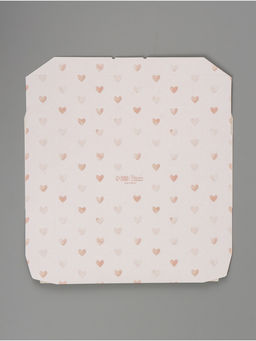 Цена за 5 шт. Коробка подарочная складная «Сердце», 20×20×4 см, с окном