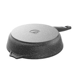 Сковорода алюмин. 20см (АП) Гранит black со съемной ручкой (020802) (Мечта)