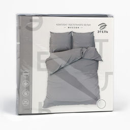 Постельное бельё Этель 1,5 сп Муссон 143215 см, 150214 см, 7070 см 2 шт, поплин 125 г/м  фото 4
