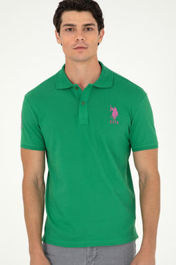 Мужская зеленая базовая футболка Неожиданная скидка в корзине - U.s. polo assn фото 3