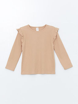 Bask?l? Uzun Kollu K?z Bebek Ti??rt 3l? - Waikiki фото 2