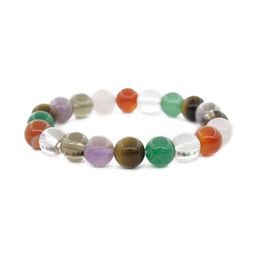 Браслет "Классика" из самоцветов 10мм, длина 18см