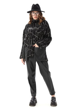 Костюм NIKVA н1002-1 черная геометрия