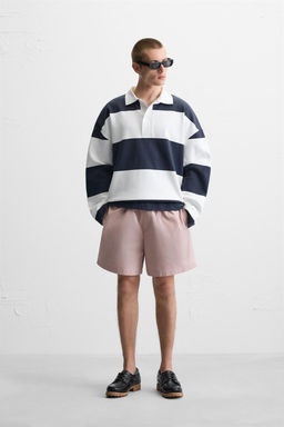 RELAXED FIT BERMUDA SHORTS - Zara фото 11