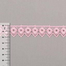 Гипюр Gamma 21 мм GGM-2101 в пакете 8.8 м 0.2 Турция СК/Распродажа GP008PI розовый