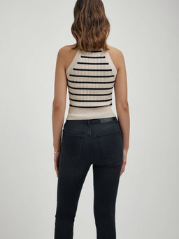 CONTE LDK 2334 Топ женский beige-black - Conte elegant фото 2