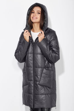 Пальто ТАиЕР 1125-Р графит  фото 4