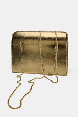 LEATHER SHOULDER BAG - Zara фото 12