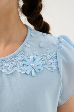 Мимоза блузка детская кор. рукав