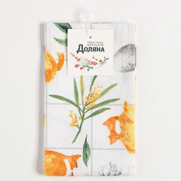 Полотенце «Доляна» Duckling, 35×60 см, 100% хлопок, рогожка 164 г/м²