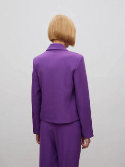 Двубортный жакет ML684/neon - Emka фото 4