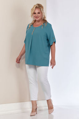 Блуза SHETTI 4053 голубой