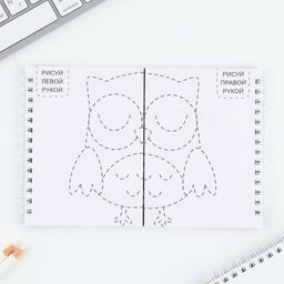 Подарочный набор, двойной блокнот на гребне с заданиями 15×12 см, 30 л. и ручка «23 февраля: Я тебя защитю»