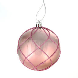 Набор из 12шт Украшение новогоднее Шар "Алмазная сетка", D 8 см, L35 W27 H9 см