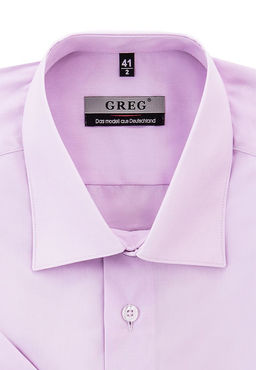 Сорочка мужская короткий рукав GREG 710/309/LIL