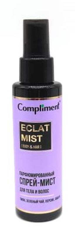"Compliment" Спрей-мист для тела и влос парфюмированный ECLAT (110мл).12 / 918749