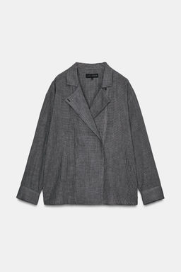 ZW COLLECTION CHECK SHIRT - Zara фото 5