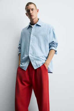 SPRAY WASH TROUSERS - Zara фото 5