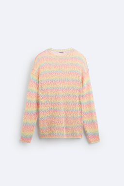 INSIDE OUT-EFFECT TEXTURED SWEATER - Zara фото 8