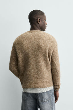 TEXTURED WOOL JUMPER - Zara фото 7