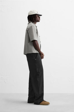 FLARED TROUSERS WITH SEAM DETAILS - Zara фото 4