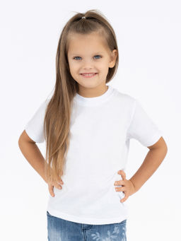 Футболка детская белая