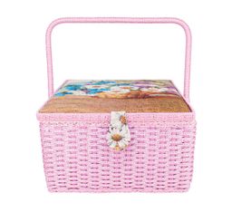 Gamma SBJ-005 шкатулка для швейных принадлежностей 31.5 х 31.5 х 19 см Ромашки