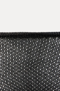 SEAMLESS MESH BRALETTE WITH METALLIC THREAD - Zara фото 4