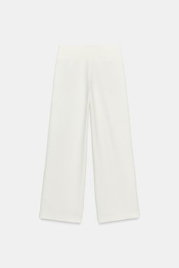 LOW-RISE STRAIGHT-LEG TROUSERS - Zara фото 11
