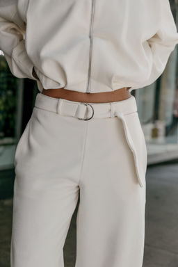 PLUSH TROUSERS WITH BELT - Zara фото 10