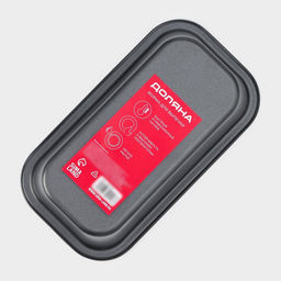 Форма для выпечки Доляна «Жаклин. Хлеб», 20×11 см, антипригарное покрытие, чёрная