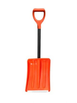 Лопата автомобильная 260*350 мм "Авто-Вьюга Люкс" разборная с ал. пл. (ковш оранжевый)