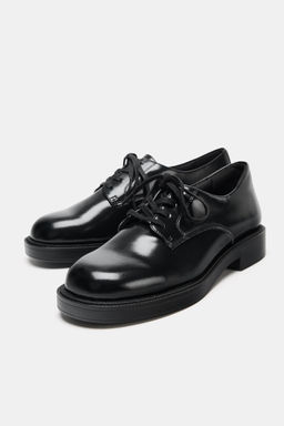 LACE-UP DERBY SHOES - Zara фото 4