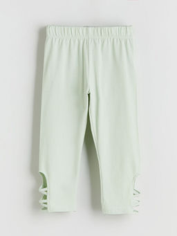 Beli Lastikli 3/4 Boy K?z ?ocuk Tayt