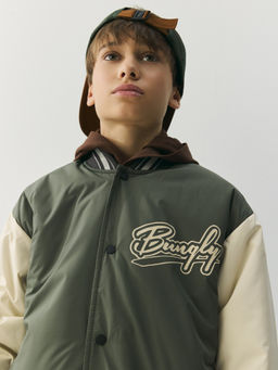 Бомбер с утеплителем Папоротник 7+ - Bungly фото 7