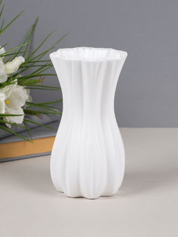 Ваза пластик 18 см / C512-1 /уп 168/ - ГалеонТрейд фото 2