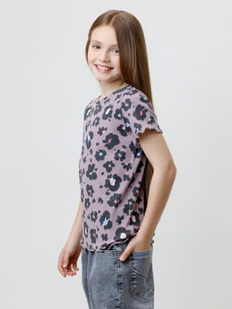 КР 302814/сиреневый 3304 Н091 к621 фуфайка (футболка) для дев