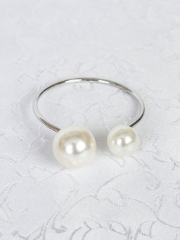 Кольца для салфеток 6 штук Бусины Серебро / JG03-3 /уп 200/ - Галеонтрейд фото 9