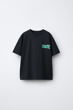 CAMISETA ESTAMPADA LOGO / Azul