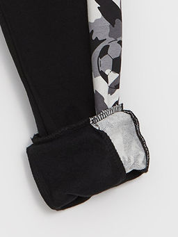 Beli Lastikli Bask?l? Erkek ?ocuk Jogger E?ofman Alt? - Waikiki фото 2