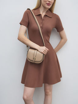 Кросс-боди TAMARIS Артикул 4910697, темно-бежевый - Tendance фото 5