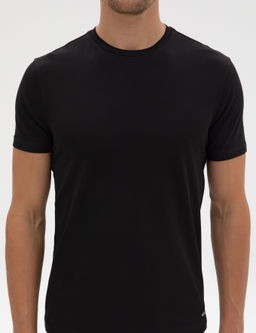Siyah Slim Fit Basic Ti__rt - Pierre cardin фото 6