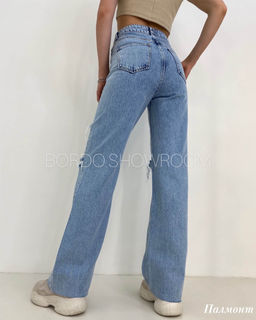 Джинсы Палмонт (голубой) Турция * - Nadi bordo фото 4