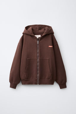 SUDADERA CAPUCHA PUKAS SURF / Marr?n