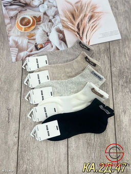 Женские носки из хлопка