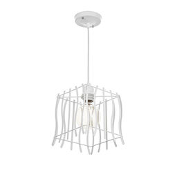 Светильник подвесной BayerLux «Оскол», ледяной белый, 1×40 Вт E27